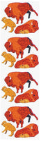 Buffalo Prismatic Stickers by Hambly