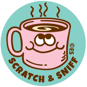 Cup Of Coffee EverythingSmells Scratch & Sniff Stickers