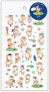 Foxy Golfers Stickers *NEW!