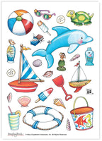 Beachy Stickers by Mary Engelbreit *NEW!