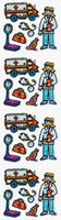 Doctor Prismatic Stickers by Hambly