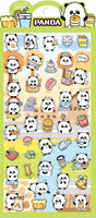 Panda Tries All The Foods Stickers by Nekoni