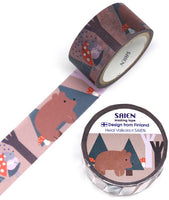 Bear In The Forest Washi Tape