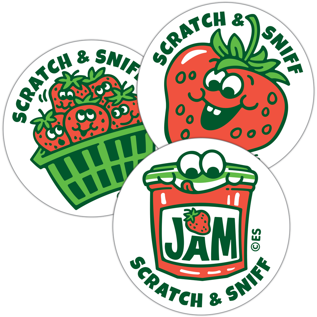 Strawberry EverythingSmells Scratch & Sniff Stickers