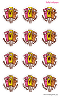 Taffy Lollipops EverythingSmells Scratch & Sniff Stickers