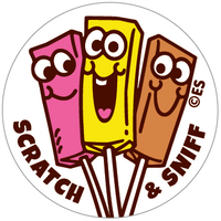 Taffy Lollipops EverythingSmells Scratch & Sniff Stickers