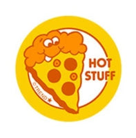 Pizza Slice Scratch 'n Sniff Retro Stinky Stickers