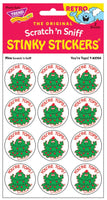 Christmas Tree Scratch 'n Sniff Retro Stinky Stickers