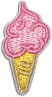 Ice Cream Sticker Patch
