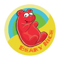 Gummi Bear Dr. Stinky Scratch-N-Sniff Stickers