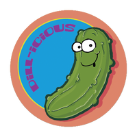 Pickle Dr. Stinky Scratch-N-Sniff Stickers