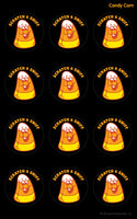 *RETIRED* Candy Corn EverythingSmells Scratch & Sniff Stickers