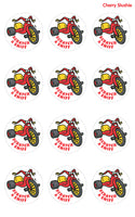 Cherry Slushie Big Wheel EverythingSmells Scratch & Sniff Stickers