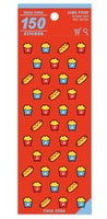 Hot Dogs & Fries Mini Stickers by Mind Wave
