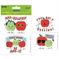 Jumbo Apple Scented Stickers