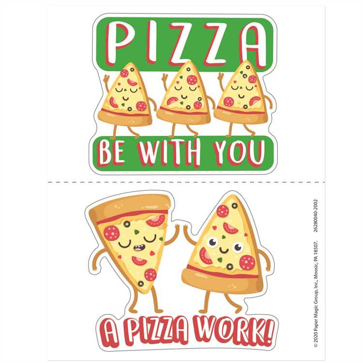 Fuzzy Pizza Stickers