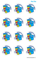 Play Clay EverythingSmells Scratch & Sniff Stickers