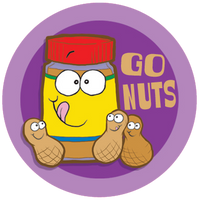 Peanut Butter Dr. Stinky Scratch-N-Sniff Stickers