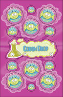 Cough Drop Dr. Stinky Scratch-N-Sniff Stickers (2 sheets) *NEW!