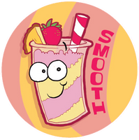 Smoothie Dr. Stinky Scratch-N-Sniff Stickers