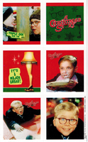 Vintage A Christmas Story Sticker Sheet by Hallmark