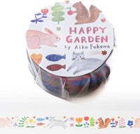 Happy Garden Clear Washi Tape *NEW!