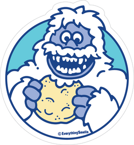 Abominable Snow Monster Vinyl Sticker by EverythingSmells *Limited-Edition!