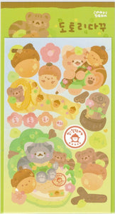 Acorn Hunt Stickers by Maybean