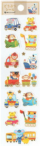 Planes, Trains & Animals Stickers with gold accents *NEW!
