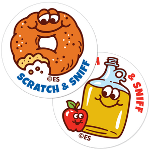 Apple Cider & Donut EverythingSmells Scratch & Sniff Stickers