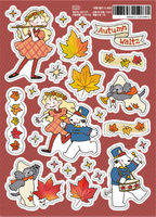 Autumn Waltz Stickers by 9 O'Clock Bonnie *NEW!
