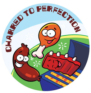 Barbeque Dr. Stinky Scratch-N-Sniff Stickers
