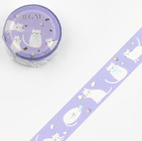 White Cats & Butterflies Washi Tape *NEW!