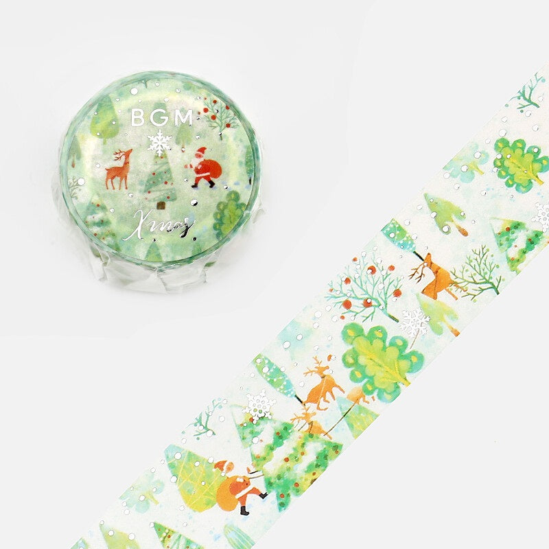 Santa In The Forest Washi Tape *NEW!