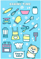 Hamster Baking Time Stickers