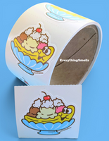 Banana Split Sticker From The Roll *NEW!
