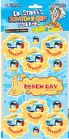 Beach Day Dr. Stinky Scratch-N-Sniff Stickers *NEW!