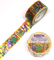 December Christmas Party Bear & Friends Washi Tape *NEW!