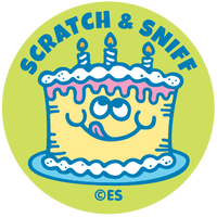 Happy Birthday EverythingSmells Scratch & Sniff Stickers