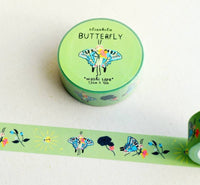 Butterflies & Flowers Washi Tape