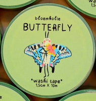 Butterflies & Flowers Washi Tape
