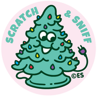 Ceramic Christmas Trees EverythingSmells Scratch & Sniff Stickers *NEW!