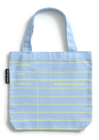 Blue Library Card Gift Set Tote for Readers *NEW!