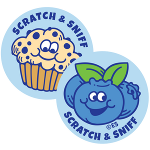 Blueberry & Blueberry Muffin EverythingSmells Scratch & Sniff Stickers *NEW!