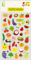 Cute Farm Fruit & Veg Stickers by Bonito