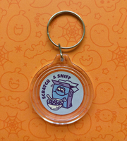 Bringing Back the 80s Halloween Sticker Key Charm *NEW!