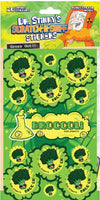 Broccoli Dr. Stinky Scratch-N-Sniff Stickers *NEW!