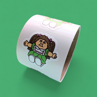 Green Doll Sticker From The Roll *NEW!