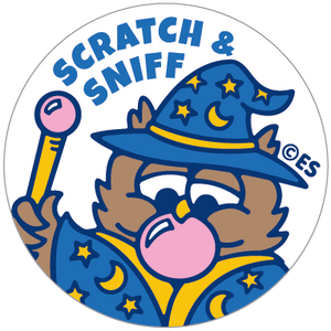 Root Beer Bubble Gum Wizard Owl EverythingSmells Scratch & Sniff Stickers *NEW!