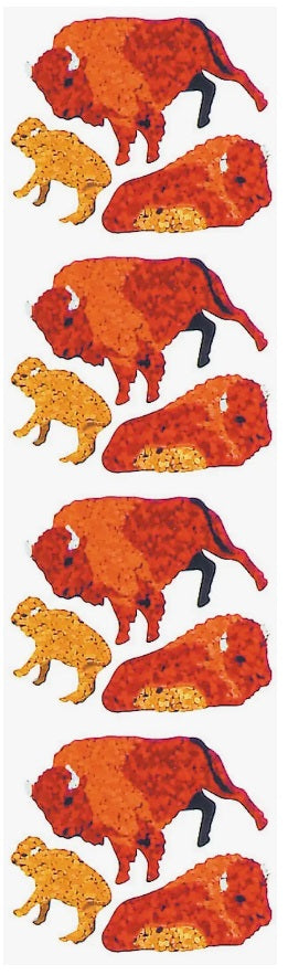 Buffalo Prismatic Stickers by Hambly *NEW!